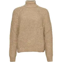 Superdry Slouchy Stitch Coltrui Beige Grootte: 42