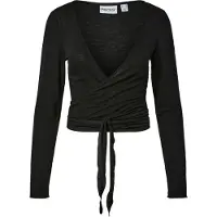 Pieces Shirt 'PCRoya' zwart