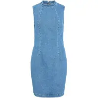Vila Jurk 'VINona' blauw denim