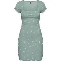ONLY Jurk 'ONLHillary' groen / wit