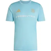 Adidas Tricot 'FIFA Fussball-Weltmeisterschaft 2026 Argentinien' lichtblauw / goud / wit