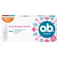 O.B. 2+1 gratis: o.b. Original Dynamic Fit Super 16 stuks