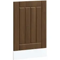 vidaXL Vaatwaspaneel Lucca bewerkt hout bruin eikenkleur