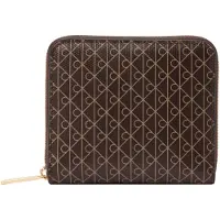 Calvin Klein Portemonnee lichtbruin / donkerbruin