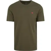Levi's Shirt 'SS ORIGINAL HM TEE' donkergroen