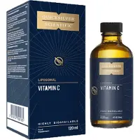 Quicksilver - Liposomal Vitamine C - 120 ml - Hoge Biobeschikbaarheid - Handig Vloeibaar en Gemakkelijk te Doseren - Voedingssupplementen