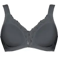 Viania Wireless bh Helga | Maat: 95E | Kleur: Donker Grijs