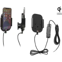 Brodit houder geschikt voor Apple iPhone 12 Qi Wireless Actieve houder met vaste voeding