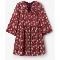 Sissy-Boy Donkerpaarse jurk met bloemenprint | Maat: M