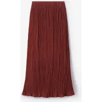 Sissy-Boy Donkerrode geplooide maxi rok | Maat: S