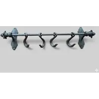 MTC Kapstok-Gietijzer-Vleeshaken-BBQ-Vintage-ophangrek-Handdoek-rek