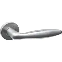 Intersteel deurklink Jupiter basic op rozet verdekt ø53x10mm rvs