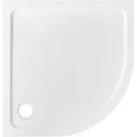 Adema Dawn douchebak - 80x80x4cm - kwartrond SMC - glans wit GT-8080R