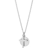 Akzent damesketting met hanger Caitlin, Edelstahl, personaliseerbaar
