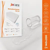 Jacare - Matrasbeschermer 140x200 - Waterdicht & Ademend - Antibacterieel - Hypoallergeen - Rondom Elastiek - Wit