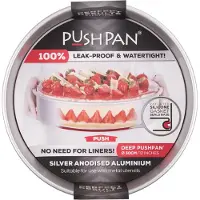 PushPan aluminium springvorm - rond - diep - ø 30 cm