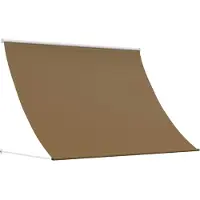 vidaXL Zonnescherm Beige 200 x 150 cm