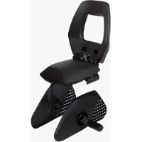 Bobike One Junior achterzitje tot 35kg dragerbevestiging zwart/zwart