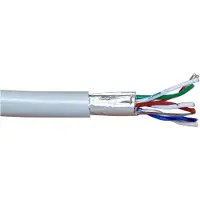 InLine Patchkabel Cat.5e, grijs, F/UTP, AWG26 CCA, PVC, 100m