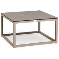 Tierra Outdoor Loungetafel Rio Beige 60 X 60 X 35 Cm