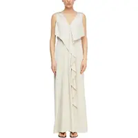 Comma Jurk lichtbeige