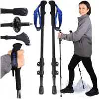 Mona - Karbon Nordic Walking Stok - Zeer Lichtgewicht - 3-delige Constructie