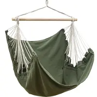 AMANKA XL hangstoel voor buiten, 155x125 cm - Tuinstoel voor ontspanning, geschikt voor buiten. Hangstoel, ook geschikt voor binnen