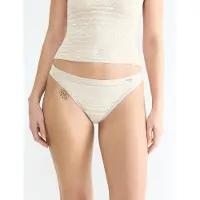 Sloggi FREE Evolve String Lace Dames Onderbroek - WIT
