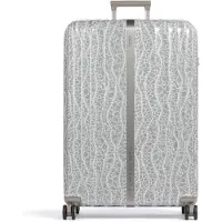 Travelite Lascana Edition 4 wielen Trolley L 76 cm zilverkleurig