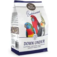Deli Nature 4x Grote Parkieten Down Under Birdelicious 2,5 Kg