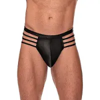 Male Power – Cage String - Zwart
