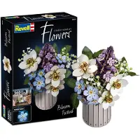 Revell Modelbouwpakket - 3D Houten Puzzel Boemen - DIY Modelbouw Bouwpakket - Creatief Knutselen - Bloemenfestival 00630 Flowers