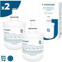 Wessper waterfilter, vervanging voor Samsung DA29-00003A/F/G – geschikt voor side-by-side koelkasten