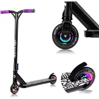 Lionelo Whizz Step - 110mm PU Wielen - T-Bar Stuur - 100 kg Draagvermogen - ABEC-9 Lagers - Voor Jongens en Meisjes
