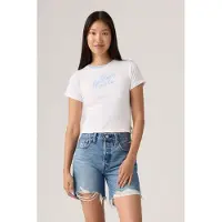 Levi's Graphic Essential Sporty Tee Maat: S | Tops Outlet | Dames | Wit
