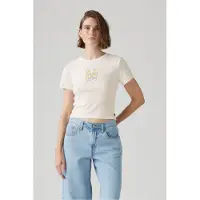 Levi's Essential Sporty Tee Erget Maat: L | Tops Outlet | Dames | Wit