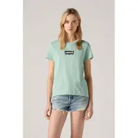 Levi's The Perfect Tee Baby Black Maat: M | Tops Outlet | Dames | Zwart