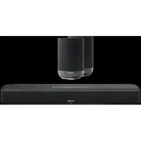 Denon Home Soundbar 550 + Home 200 Zwart (2x)
