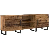 Syfax TV-kast Oud Hout 150 x 30 x 50 cm Bewerkt hout