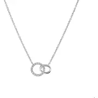 Trendjuwelier huiscollectie 4104311 Collier Witgoud Diamant 0.07ct H P1 41 - 43 - 45 cm