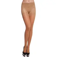 Merry Style Dames Panty - 40 DEN - Medium gloss - Polyamide - MS-GB-128-nn - Neutraal - L