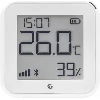 Shelly Temperatuur- en luchtvochtigheidssensor H&T Gen3 | WiFi, Bluetooth | Wit