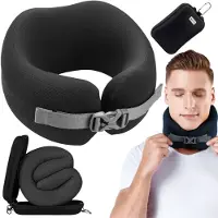 Mona EASYNAP - Orthopedisch Reiskussen - Memory Foam - Ergonomisch - Afneembare Hoes
