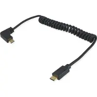 Equip USB-kabel 1 meter USB 2.0 USB C Zwart