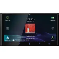 JVC KW-M795DBW, Zwart, 2 DIN, 200 Watt, 50 Watt, 20 - 88000 Hz, 8 ohm