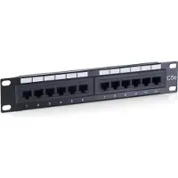 Equip 12 x RJ-45 Cat.5e 1U