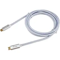 Equip 128360 USB 3.2 Gen 2 C naar C kabel, M/M, 3.0m, PD 100W, 4K/60Hz, 10Gbps, Wit