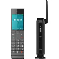 Snom Draadloze telefoon HM201 HD-Voice, 1 lijn, verborgen basis + handheld met kleurenscherm C3416HC