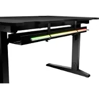 Genesis Gaming Bureau HOLM Modulair, zwart, 120 cm