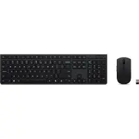 Lenovo Professional draadloze oplaadbare toetsenbord en muis combinatie (Copilot ready) - QWERTY (VS internationaal)